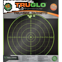 TRUGLO TRU-SEE Self Adhesive Targets - 100 Yard 12x12 Green 12 Pack