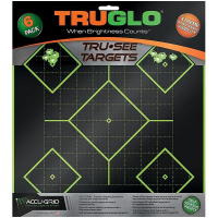 Truglo Tru-See Splatter Target 5 Diamond 12x12 6 Pack