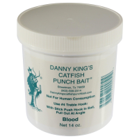 Danny King Catfsh Punch Bait Blood 14oz