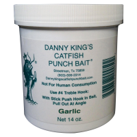 Danny King Catfsh Punch Bait Garlic 14oz