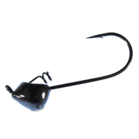 Missile Bait Warlock Head 1/8oz Black 3pk