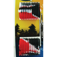 Reel Grip Red White & Black