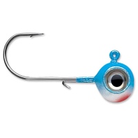VMC Neon Moon Eye Jig 1/4 oz Blue White