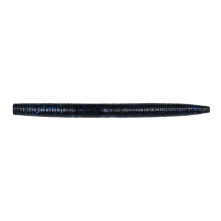 Googan Lunker Log 5'' Black Blue Flake