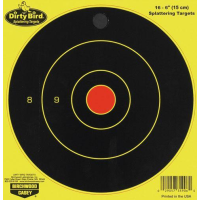 Birchwood Casey Dirty Bird Bull's-Eye Targets - 6" Round, 16/Pack
