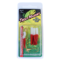 Leland Trout Magnet Wht/Red FireTiger 1/64oz 9pk