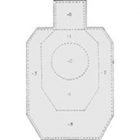 Speedwell Official IDPA Targets Paper Target,  100/Pack