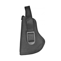 Uncle Mike's Sidekick Hip Holster for 3-1/2" - 4-1/2" Barrel Large Autos Open Ends Black LH