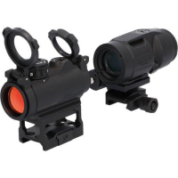 Sig Sauer Romeo MSR Gen II 2 MOA Red Dot Sight Juliet3-Micro 3x22mm Magnifier Combo