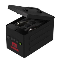 GunVault Range Vault Combination Box Safe for 2 Handguns