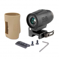 Mepro MMX3 3x Micro Magnifier w Integrated Side Flip Adaptor