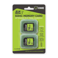 HME 16GB SDHC Memory Card 2/ct