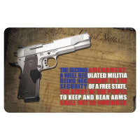 Tekmat 2nd Amendment Handgun Cleaning Mat 11"x17"