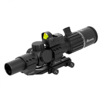 DEMO Burris RT-6 Rifle Scope Combo FastFire III & PEPR Mount - 1-6x-24mm Illum Ballistic AR Reticle Matte Black