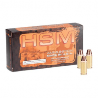 HSM Self-Defense Handgun Ammunition .44 Rem Mag 300gr HP 856 fps 50/ct