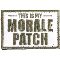 THIS IS MY MORALE PATCH w/ ADHESIVE