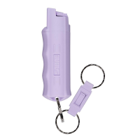 Sabre Pepper Spray with Quick Release Key Ring Lavender Clamshell