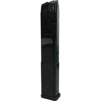 Elite Tactical Systems Carbon Smoke Gen 2 Handgun Magazine for Glock 17 9mm Luger 32/rd Bulk