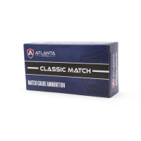 Atlanta Arms Classic Match Sub-Sonic Handgun Ammunition .300 Blackout 220gr FMJ 1000 fps 20/ct