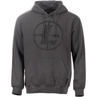 Leupold Distressed Reticle Hoodie Gunmetal M