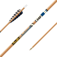 Gold Tip Traditional XT Arrows - 500 - 5" Barred Feathers - 1/2 dozen