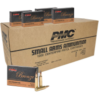 PMC Bronze Rifle Ammunition .223 Rem 55 gr FMJ 2900 fps 1000/ct