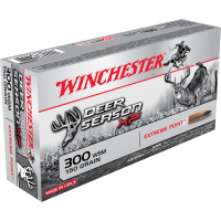 Winchester Deer Season XP Rifle Ammunition 300 WSM 150 gr. PT 3260 fps 20/ct
