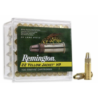 Remington .22 Yellow Jacket Rimfire Ammunition .22 LR 33 gr TCHP 1500 fps 100/ct