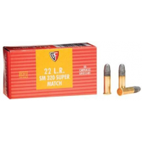 Fiocchi Exacta Super Match Exacta Rifle .22 LR 40 gr LRN Rimfire Ammo- 50/box