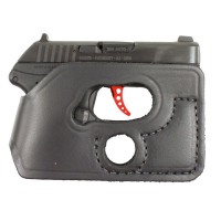 DeSantis Pocket Shot Holster for Ruger LCP 380 with Crimson Trace LC-431 Black Ambi