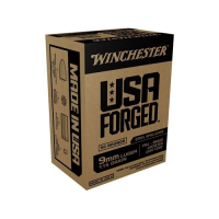 Winchester USA Forged- Steel Case Handgun Ammunition 9mm Luger 115 gr. FMJ 1190 fps 50/ct