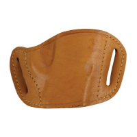 Bulldog Molded Leather Belt Slide Holster for Most Medium Frame Autos Tan RH