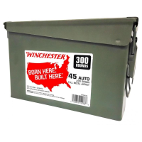 Winchester Handgun Ammunition .45 ACP 230 gr. FMJ 835 fps 300/ct