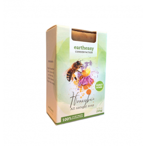 Eartheasy Honeybee Bar - Honey Oatmeal Soap