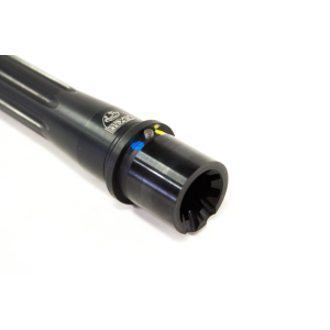Faxon Firearms 18" Heavy Fluted, 5.56 NATO, Rifle-Length, 416-R Stainless Steel QPQ Black Nitride - $259.00 at Faxon Firearms