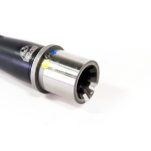 16" Heavy Fluted, 300 BLK, Carbine-Length, 416-R Stainless, QPQ Black Nitride