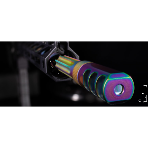 Faxon Firearms *Limited Edition*Match Series- 18" Heavy Fluted, 223 Wylde, 5R, Chameleon PVD - $399.00 at Faxon Firearms