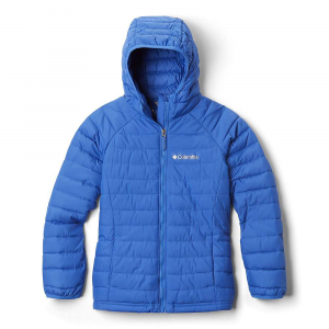 Columbia Toddler Girls' Powder Lite Hooded Jacket Arctic Blue