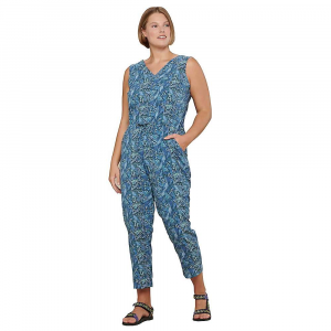 Toad & Co Women's Sunkissed Liv Sleeveless Jumpsuit Iris Butterfly Print