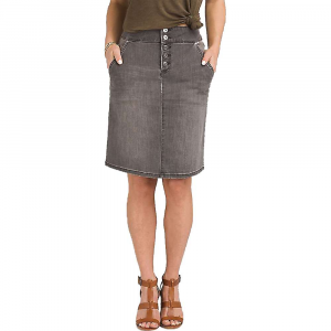 Prana Women's Aubrey Denim Skirt Grey Denim
