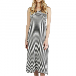 Moosejaw Women's Lakeside Maxi Dress Charcoal / Ivory Stripe