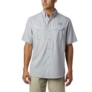 Columbia Men's Low Drag Offshore SS Shirt Cool Grey / White