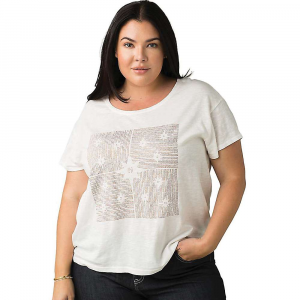 Prana Women's Chez Tee Plus Soft White Constellations