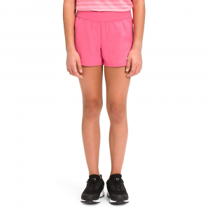 The North Face Girls' On Mountain 3 Inch Short Prim Pink