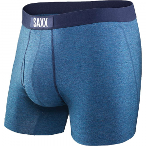 SAXX Men's Ultra Super Soft Boxer with Fly Indigo