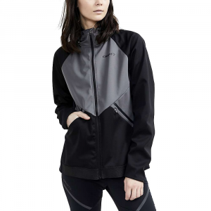 Craft Sportswear Women's Glide Hood Jacket Black / Granite