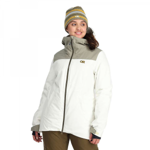 Outdoor Research Women's Snowcrew Jacket Snow / Flint