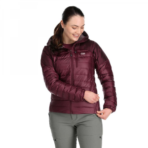 Outdoor Research Women's Helium Down Hooded Jacket Kalamata