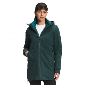 The North Face Women's ThermoBall Eco Triclimate Parka Dark Sage Green / Shaded Spruce