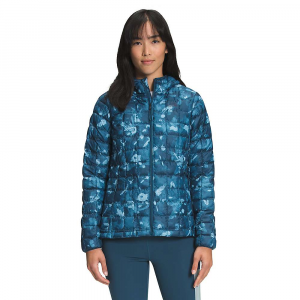 The North Face Women's Printed ThermoBall Eco Hoodie Monterey Blue Scattershot Print